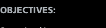 OBJECTIVES: