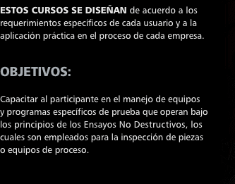ESTOS CURSOS SE DISEAN de