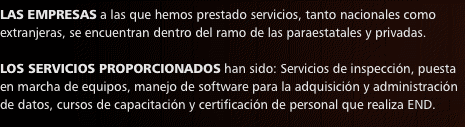 LAS EMPRESAS a las que