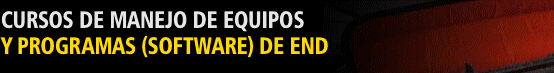 CURSOS DE MANEJO DE EQUIPOS